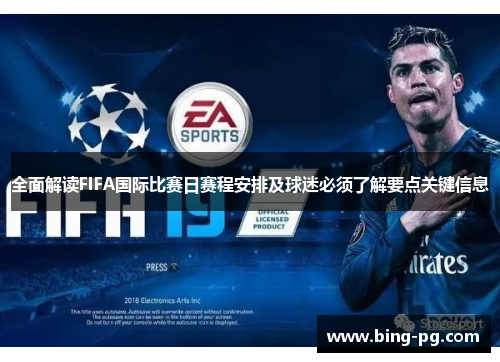 全面解读FIFA国际比赛日赛程安排及球迷必须了解要点关键信息